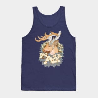 Non-typical Blue Quartz Buck Tank Top